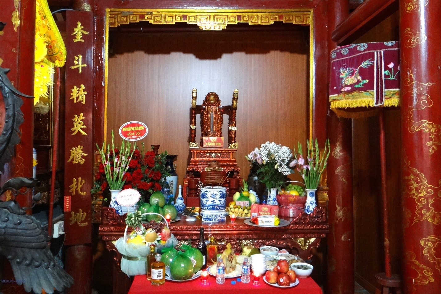 Lễ an vị ngai và bài vị Thánh phụ, Thánh mẫu Đại danh y – Thiền sư Tuệ Tĩnh tại Đền Xưa