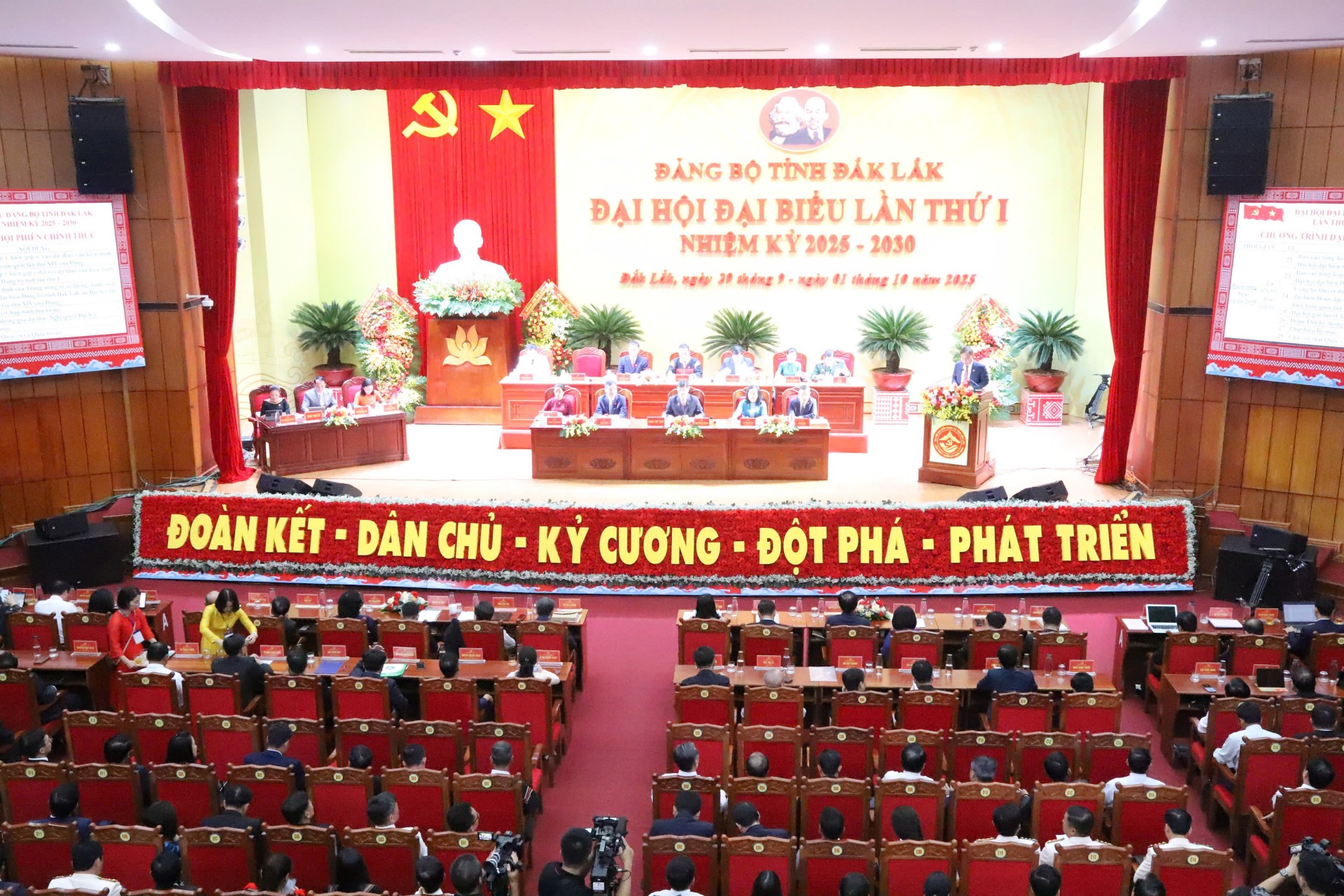 Đắk Lắk: Đại hội đại biểu Đảng bộ tỉnh lần thứ I nhiệm kỳ 2025-2030 với phương châm hành động