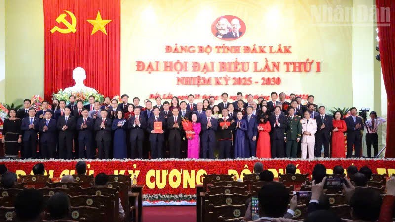 Đắk Lắk: Đại hội đại biểu Đảng bộ tỉnh lần thứ I nhiệm kỳ 2025-2030 với phương châm hành động