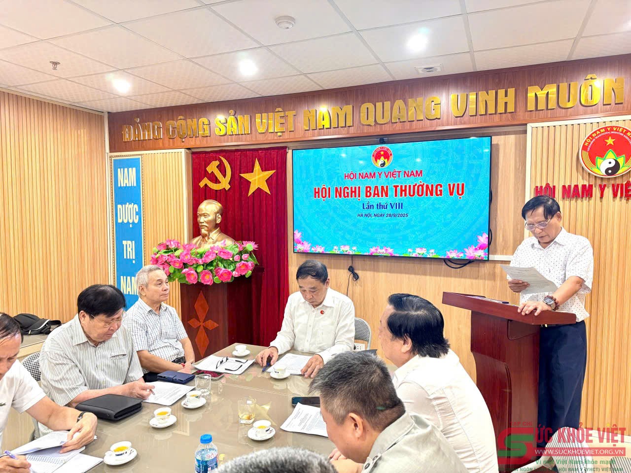 Hội Nam Y Việt Nam tổ chức Hội nghị Ban Thường vụ lần thứ VIII: Đổi mới, ổn định tổ chức và phát triển bền vững Hội Nam Y Việt Nam tổ chức Hội nghị Ban Thường vụ lần thứ VIII: Đổi mới, ổn định tổ chức và phát triển bền vững
