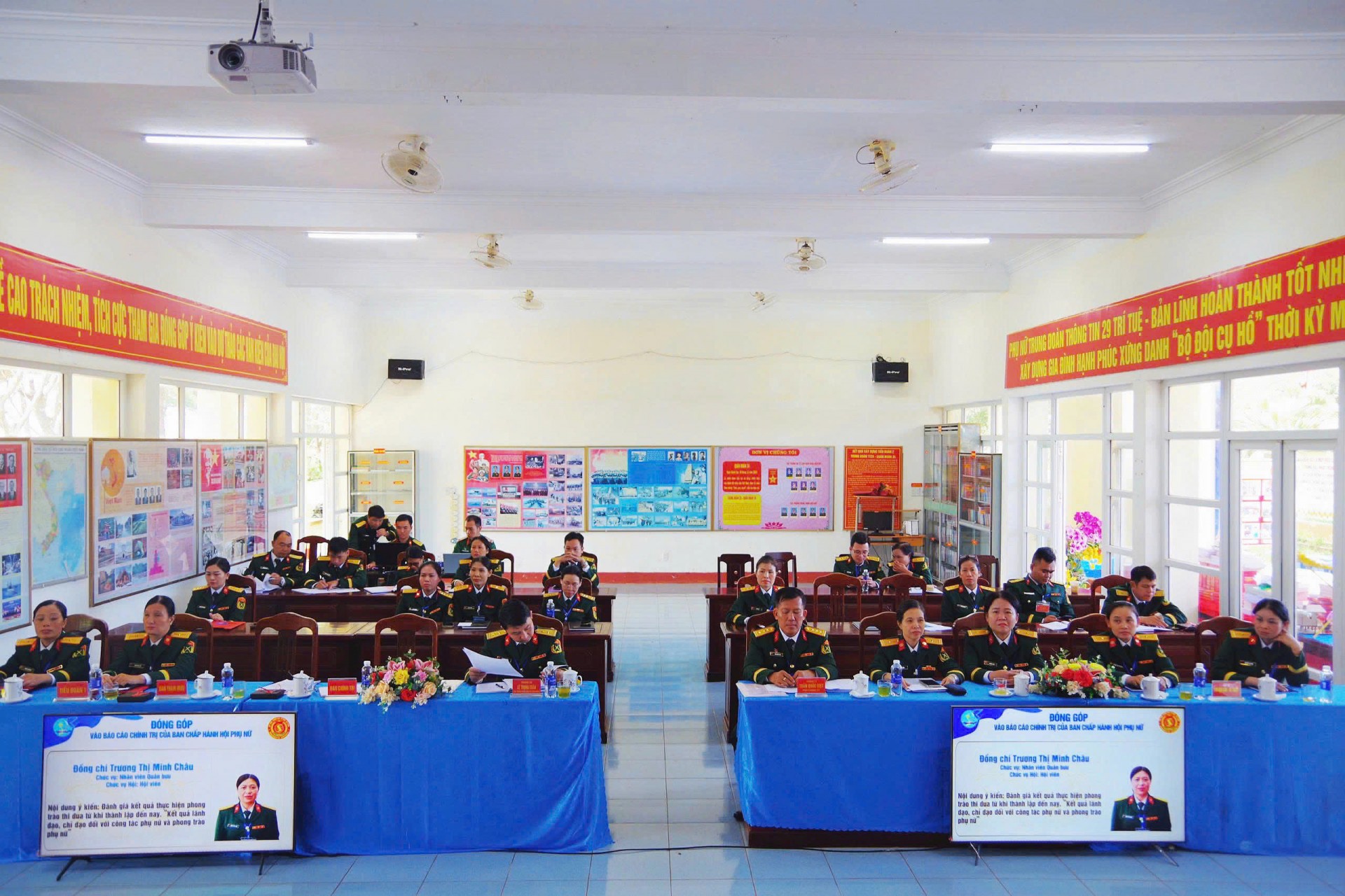 Gia Lai: Đại hội Hội Phụ nữ Trung đoàn Thông tin 29 nhiệm kỳ 2025-2030 thành công tốt đẹp Gia Lai: Đại hội Hội Phụ nữ Trung đoàn Thông tin 29 nhiệm kỳ 2025-2030 thành công tốt đẹp