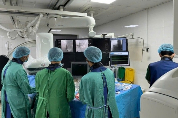 Can thiệp TIPS cứu người bệnh ngay tại tuyến y tế Thành phố