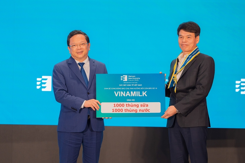 Vinamilk- Doanh nghiệp F&amp;B duy nhất được vinh danh Top 10 thương hiệu mạnh Việt Nam 2025
