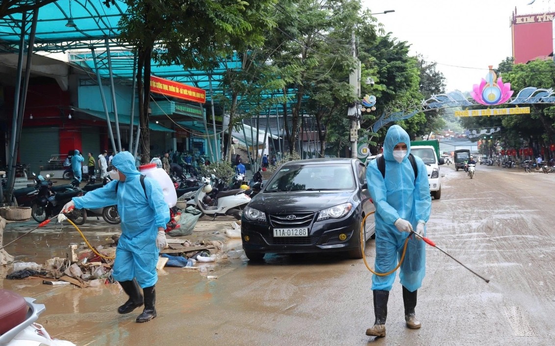 Cao Bằng tăng cường phòng chống dịch bệnh sau mưa lũ