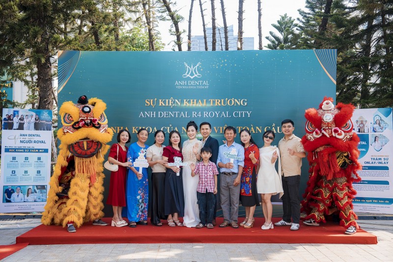Viện nha khoa thẩm mỹ Anh Dental ra mắt cơ sở Hà Nội – Kiến tạo nụ cười, lan tỏa hạnh phúc