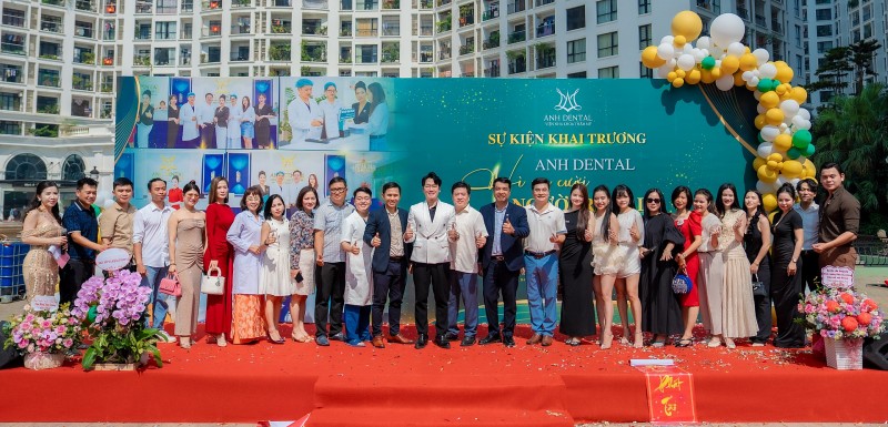 Viện nha khoa thẩm mỹ Anh Dental ra mắt cơ sở Hà Nội – Kiến tạo nụ cười, lan tỏa hạnh phúc