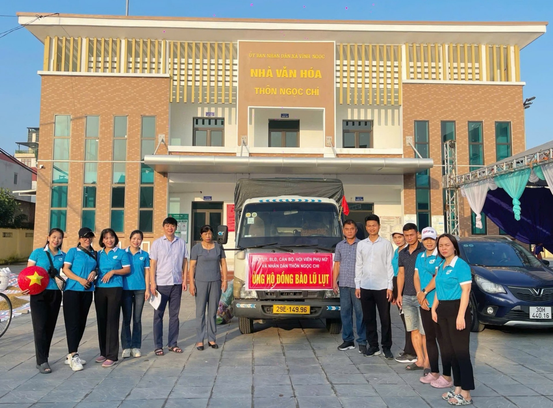 Thôn Ngọc Chi hướng về vùng lũ – Lan tỏa tình người, chia sẻ yêu thương