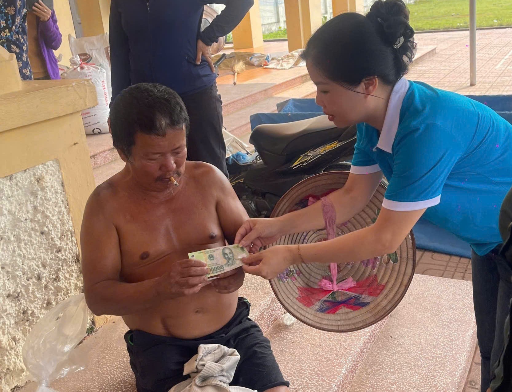 Thôn Ngọc Chi hướng về vùng lũ – Lan tỏa tình người, chia sẻ yêu thương