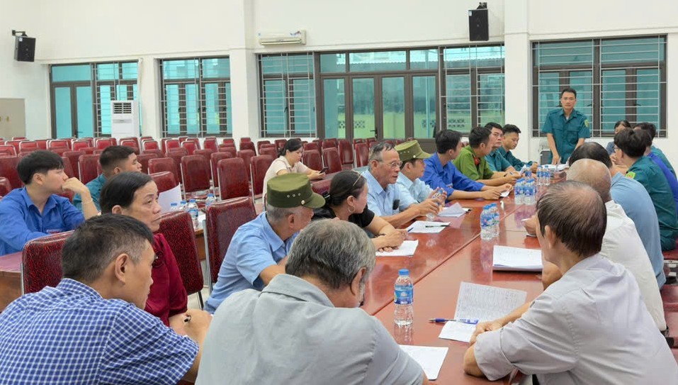 Thôn Ngọc Chi tổ chức Hội nghị rà soát, xét duyệt công dân trong độ tuổi sẵn sàng nhập ngũ năm 2026