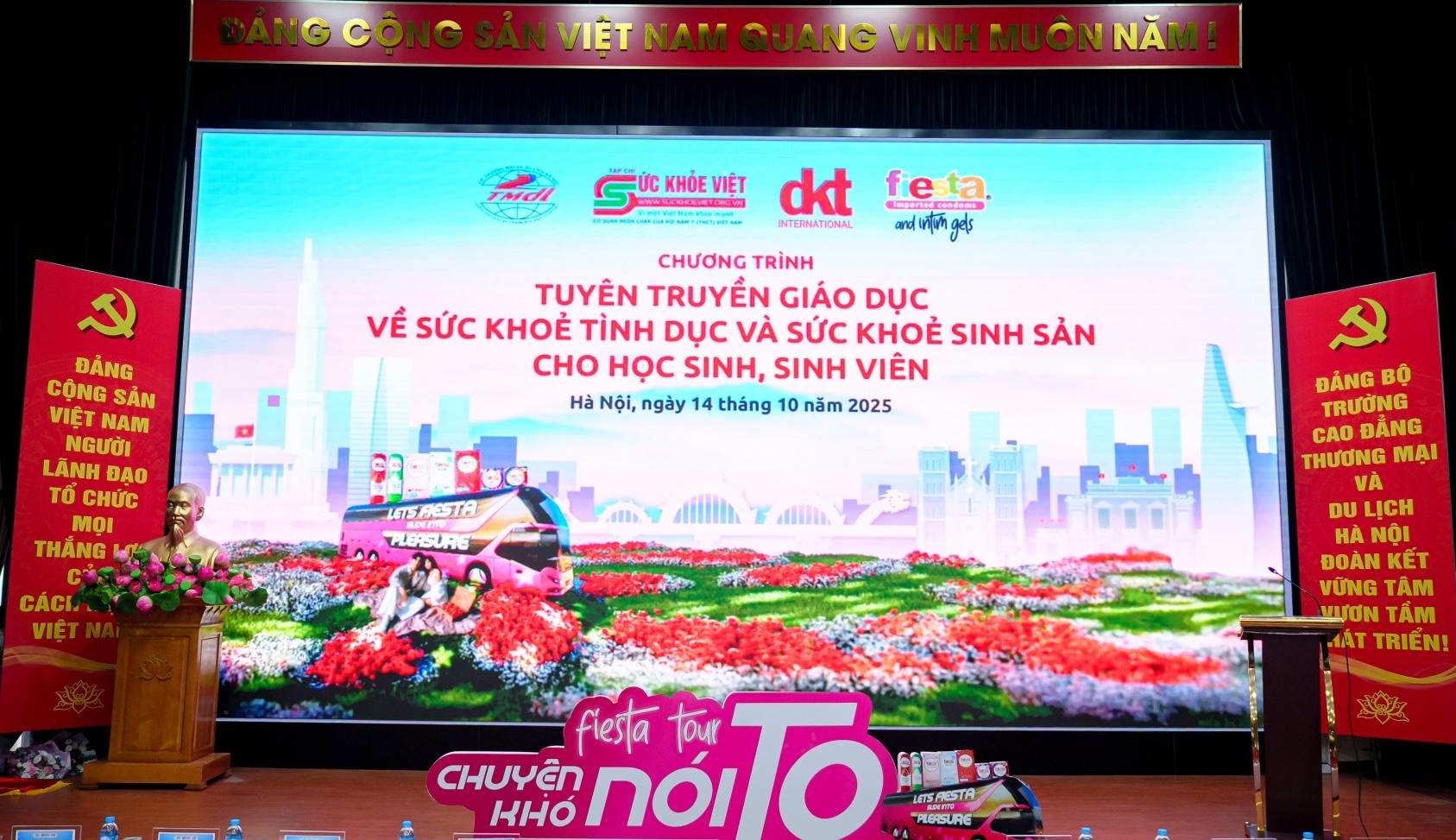 Lan tỏa tri thức – Xây dựng lối sống lành mạnh: Chương trình tuyên truyền SKTD và SKSS cho học sinh, sinh viên