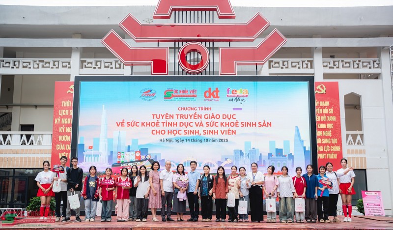 Lan tỏa tri thức – Xây dựng lối sống lành mạnh: Chương trình tuyên truyền SKTD và SKSS cho học sinh, sinh viên