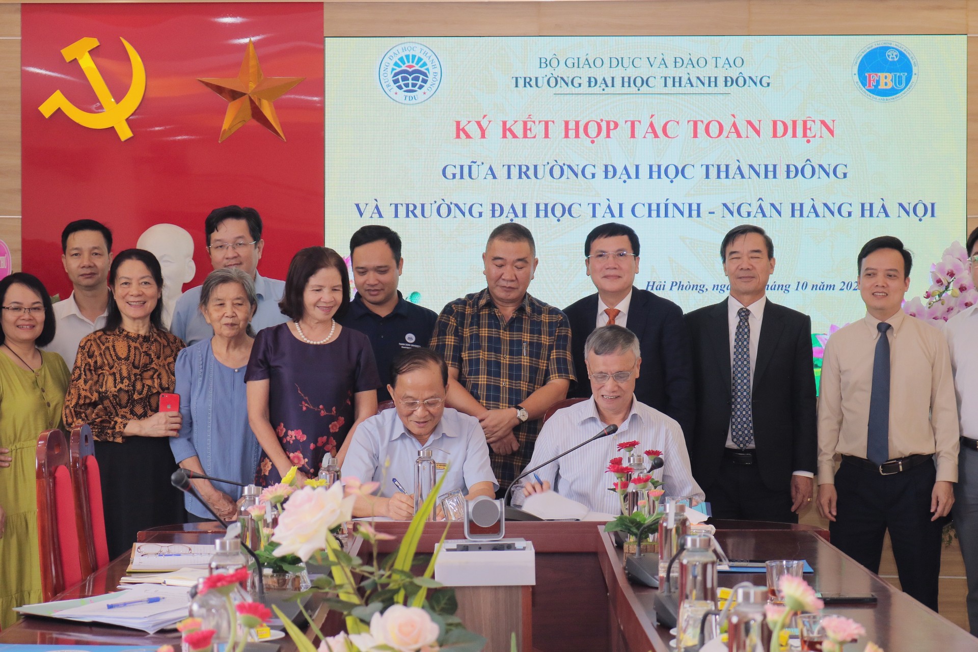 Trường Đại học Thành Đông và Trường Đại học Tài chính – Ngân hàng Hà Nội ký kết hợp tác chiến lược toàn diện