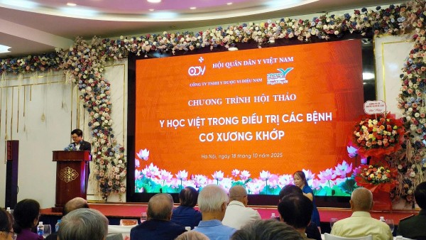 Hội thảo “Y học Việt trong điều trị bệnh cơ xương khớp” khẳng định vai trò y học cổ truyền