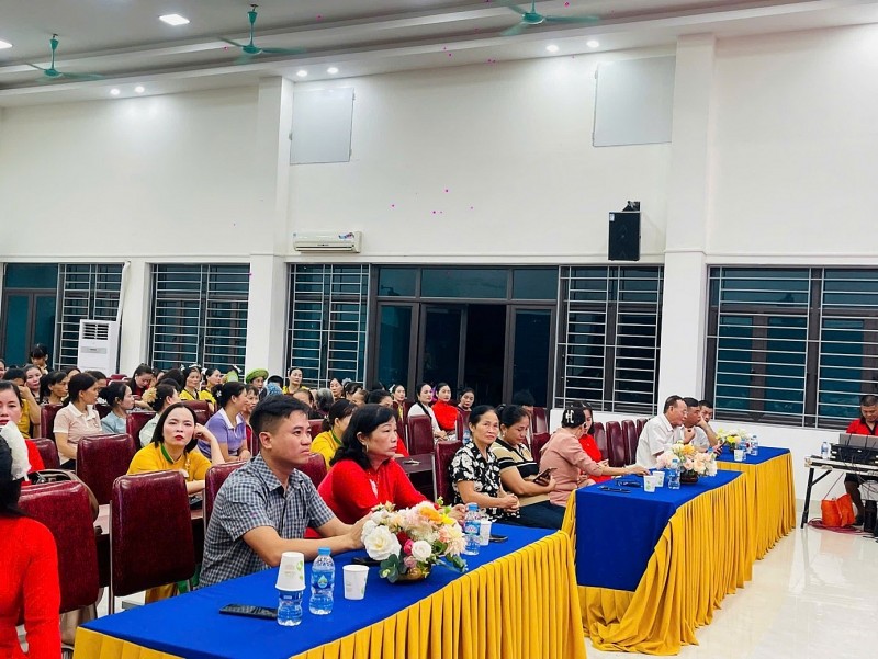 Ngọc Chi long trọng kỷ niệm 95 năm Ngày thành lập Hội LHPN Việt Nam