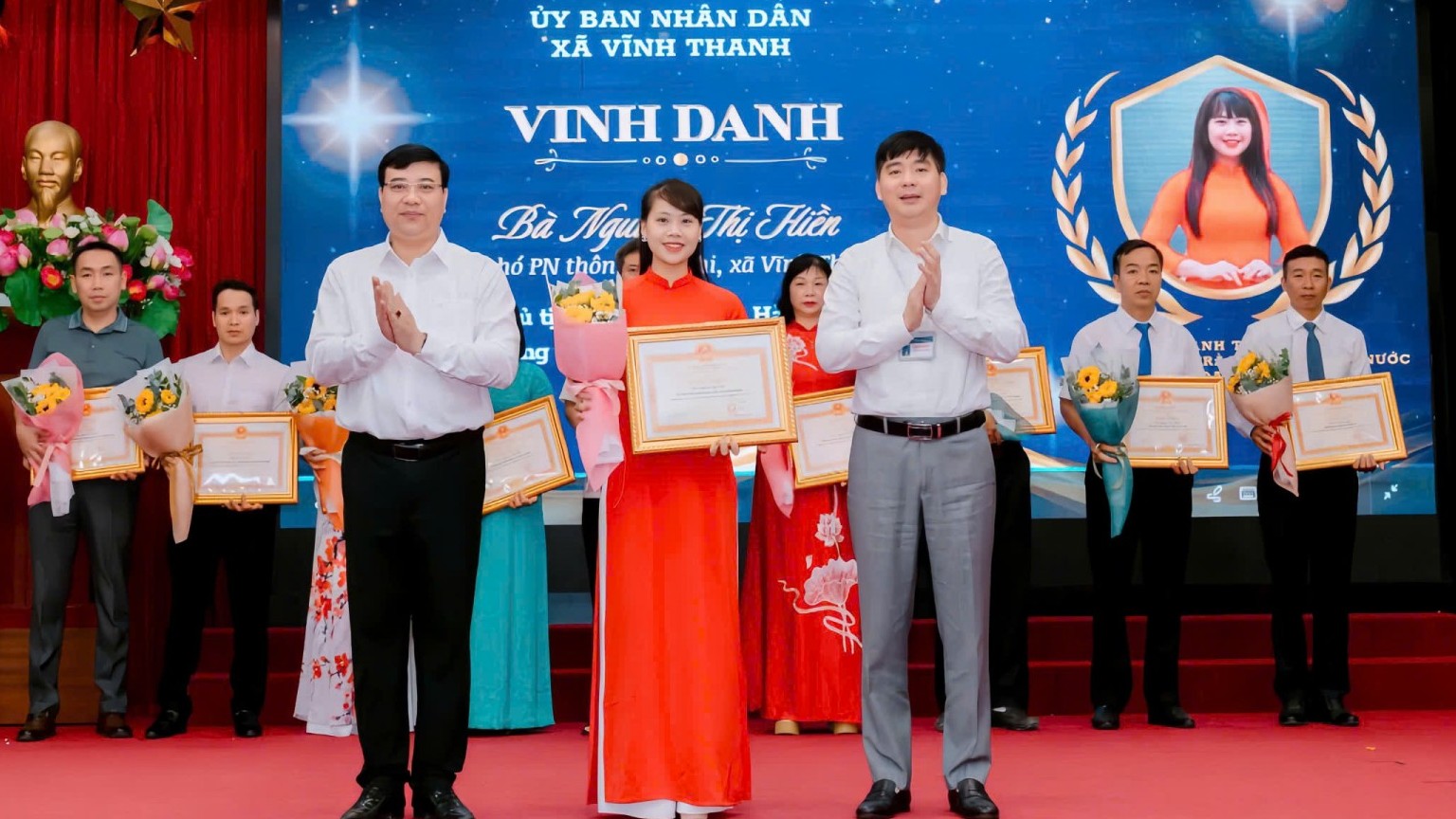 Thôn Ngọc Chi: Hai nữ cán bộ cơ sở tiêu biểu được vinh danh trong phong trào thi đua yêu nước giai đoạn 2020–2025