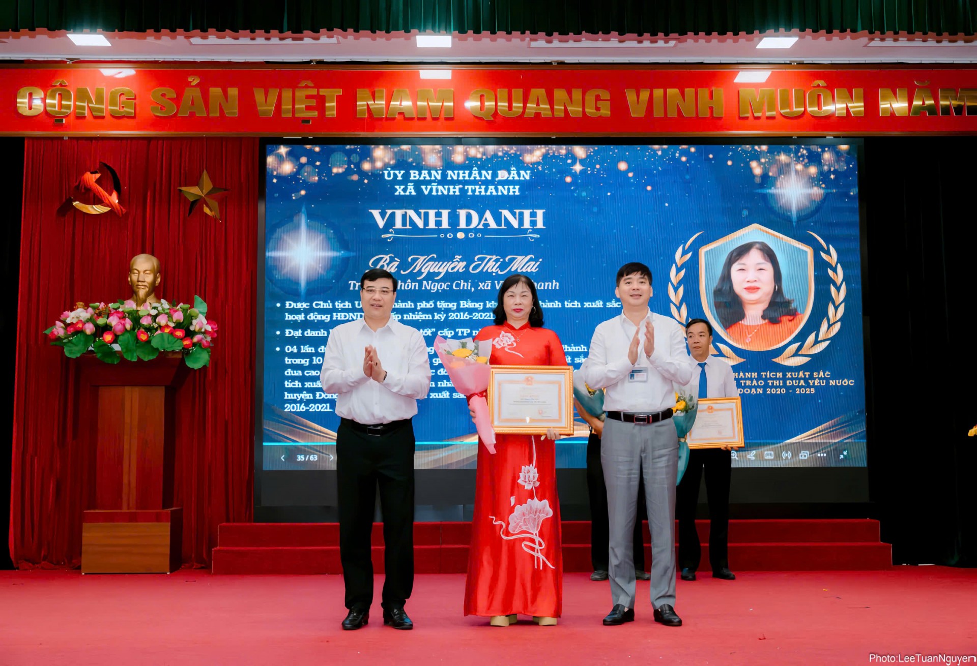 Thôn Ngọc Chi: Hai nữ cán bộ cơ sở tiêu biểu được vinh danh trong phong trào thi đua yêu nước giai đoạn 2020–2025 Thôn Ngọc Chi: Hai nữ cán bộ cơ sở tiêu biểu được vinh danh trong phong trào thi đua yêu nước giai đoạn 2020–2025