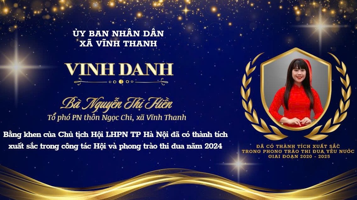 Bà Nguyễn Thị Hiền – tấm gương phụ nữ tiêu biểu trong phong trào thi đua yêu nước