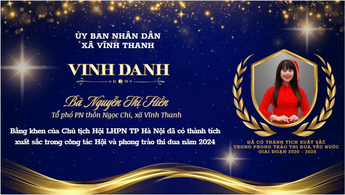 Bà Nguyễn Thị Hiền – tấm gương phụ nữ tiêu biểu trong phong trào thi đua yêu nước