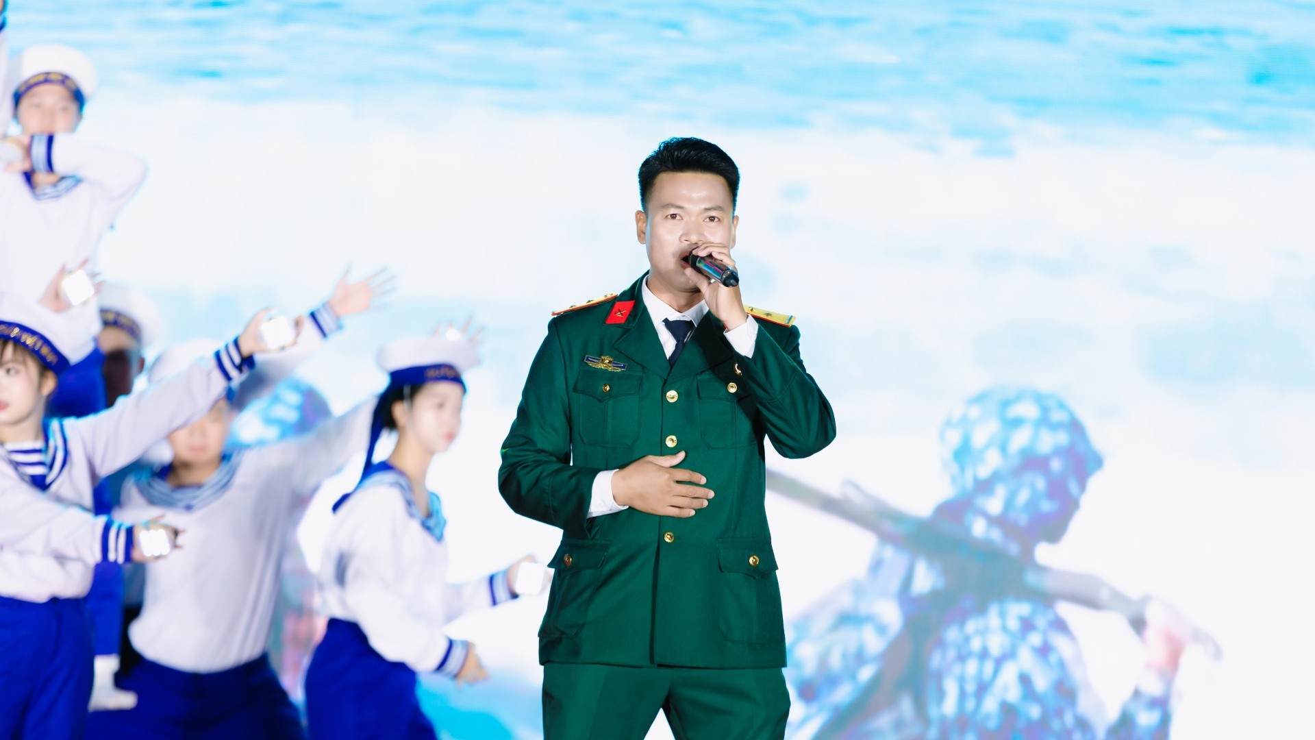 Thôn Ngọc Chi – Khúc hát đoàn kết vang lên trong Hội thi “Vĩnh Thanh – Bài ca đoàn kết”