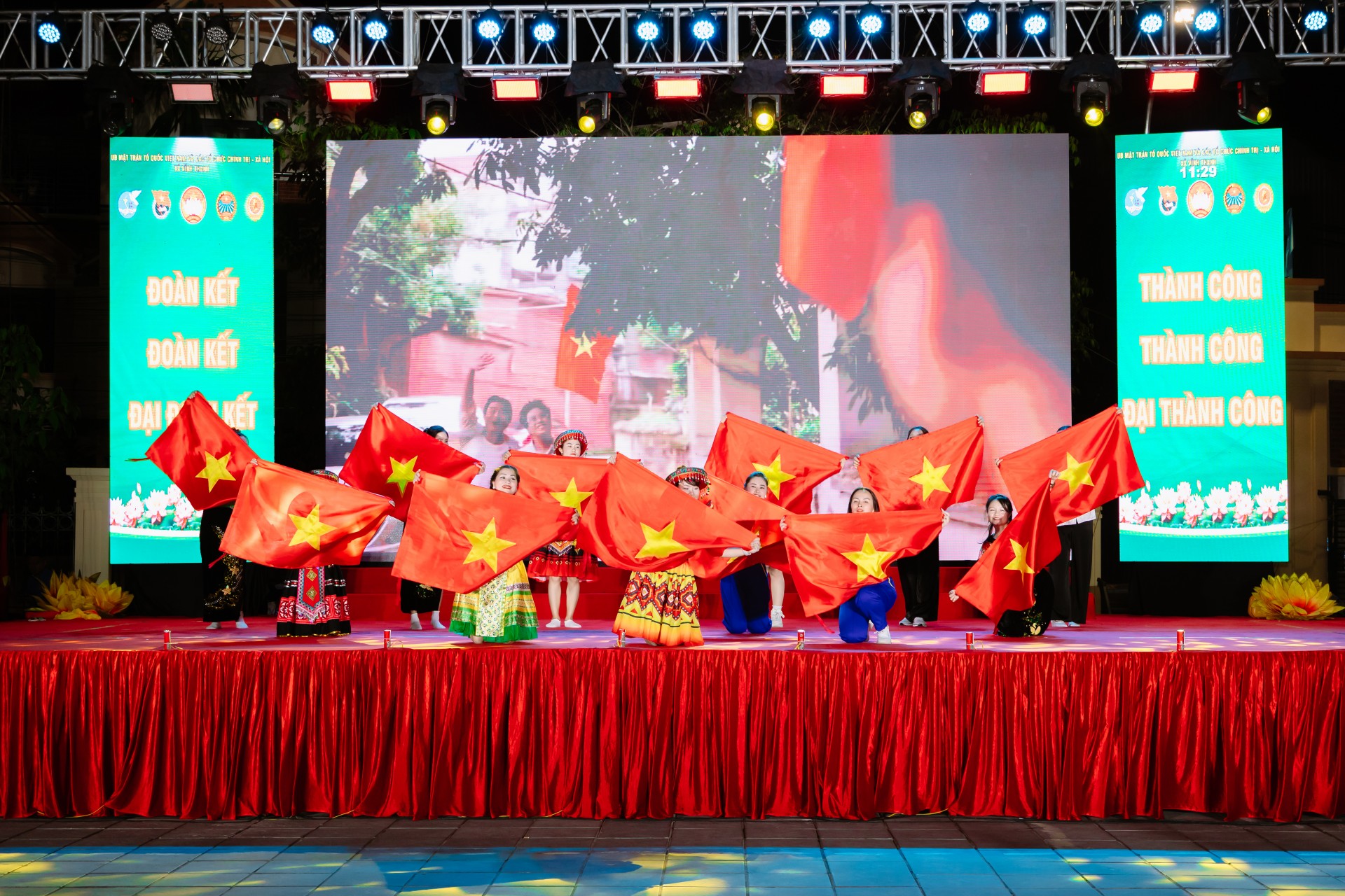 Thôn Ngọc Chi – Khúc hát đoàn kết vang lên trong Hội thi “Vĩnh Thanh – Bài ca đoàn kết”