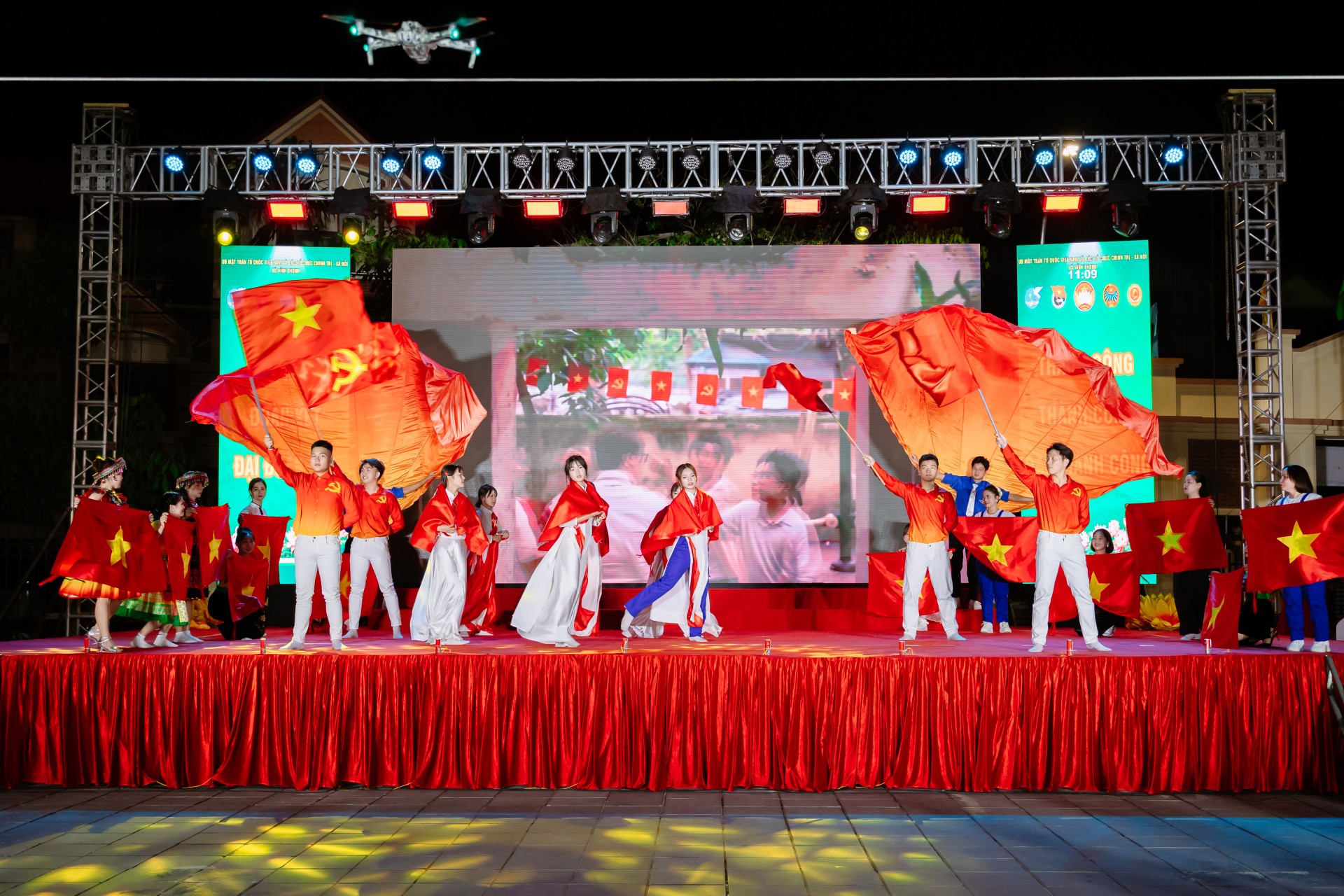 Thôn Ngọc Chi – Khúc hát đoàn kết vang lên trong Hội thi “Vĩnh Thanh – Bài ca đoàn kết”