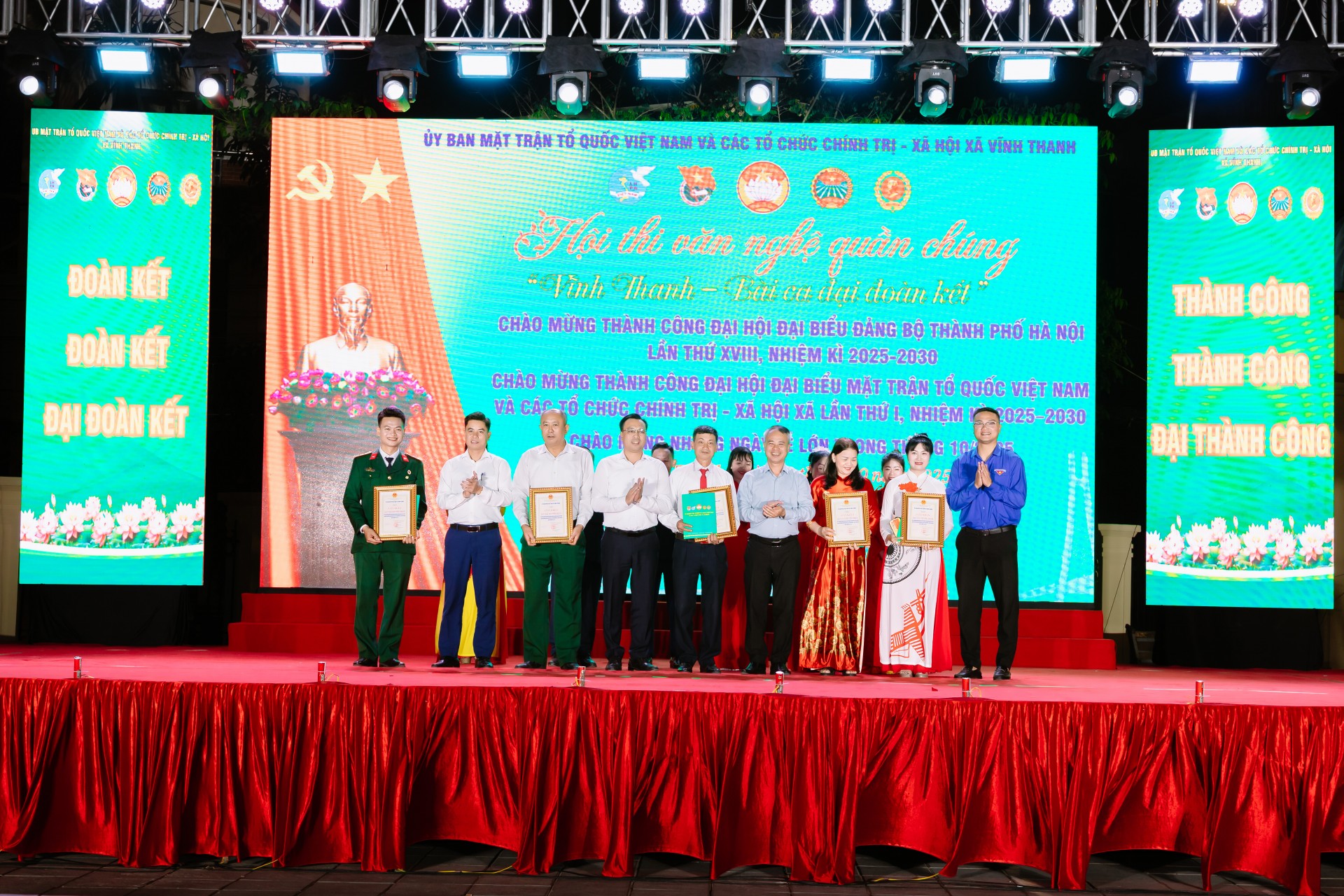 Thôn Ngọc Chi – Khúc hát đoàn kết vang lên trong Hội thi “Vĩnh Thanh – Bài ca đoàn kết”