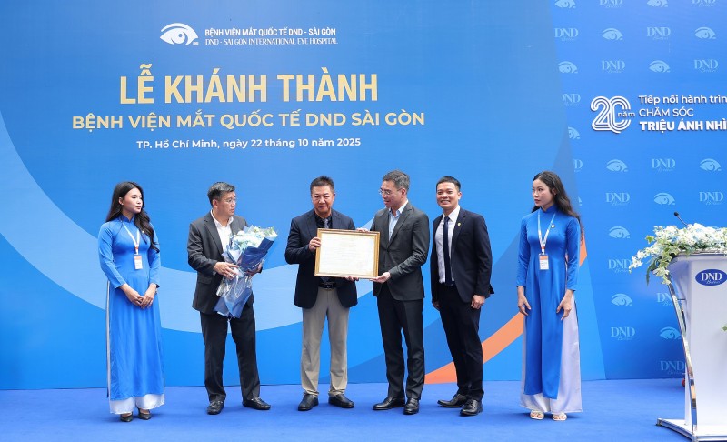 Khánh thành Bệnh viện Mắt Quốc tế DND Sài Gòn: Chuẩn quốc tế – Hiện đại và đồng bộ tại miền Nam Khánh thành Bệnh viện Mắt Quốc tế DND Sài Gòn: Chuẩn quốc tế – Hiện đại và đồng bộ tại miền Nam