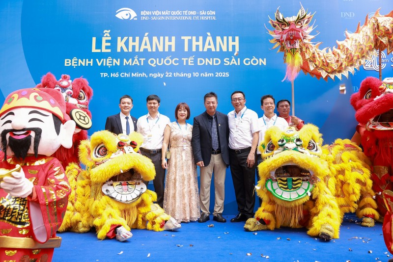 Khánh thành Bệnh viện Mắt Quốc tế DND Sài Gòn: Chuẩn quốc tế – Hiện đại và đồng bộ tại miền Nam Khánh thành Bệnh viện Mắt Quốc tế DND Sài Gòn: Chuẩn quốc tế – Hiện đại và đồng bộ tại miền Nam