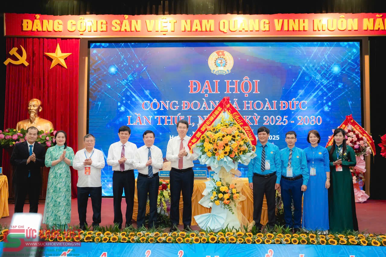 Đại hội Công đoàn xã Hoài Đức lần thứ I: Phát huy sức mạnh đoàn kết, góp phần xây dựng xã văn minh, phát triển Đại hội Công đoàn xã Hoài Đức lần thứ I: Phát huy sức mạnh đoàn kết, góp phần xây dựng xã văn minh, phát triển