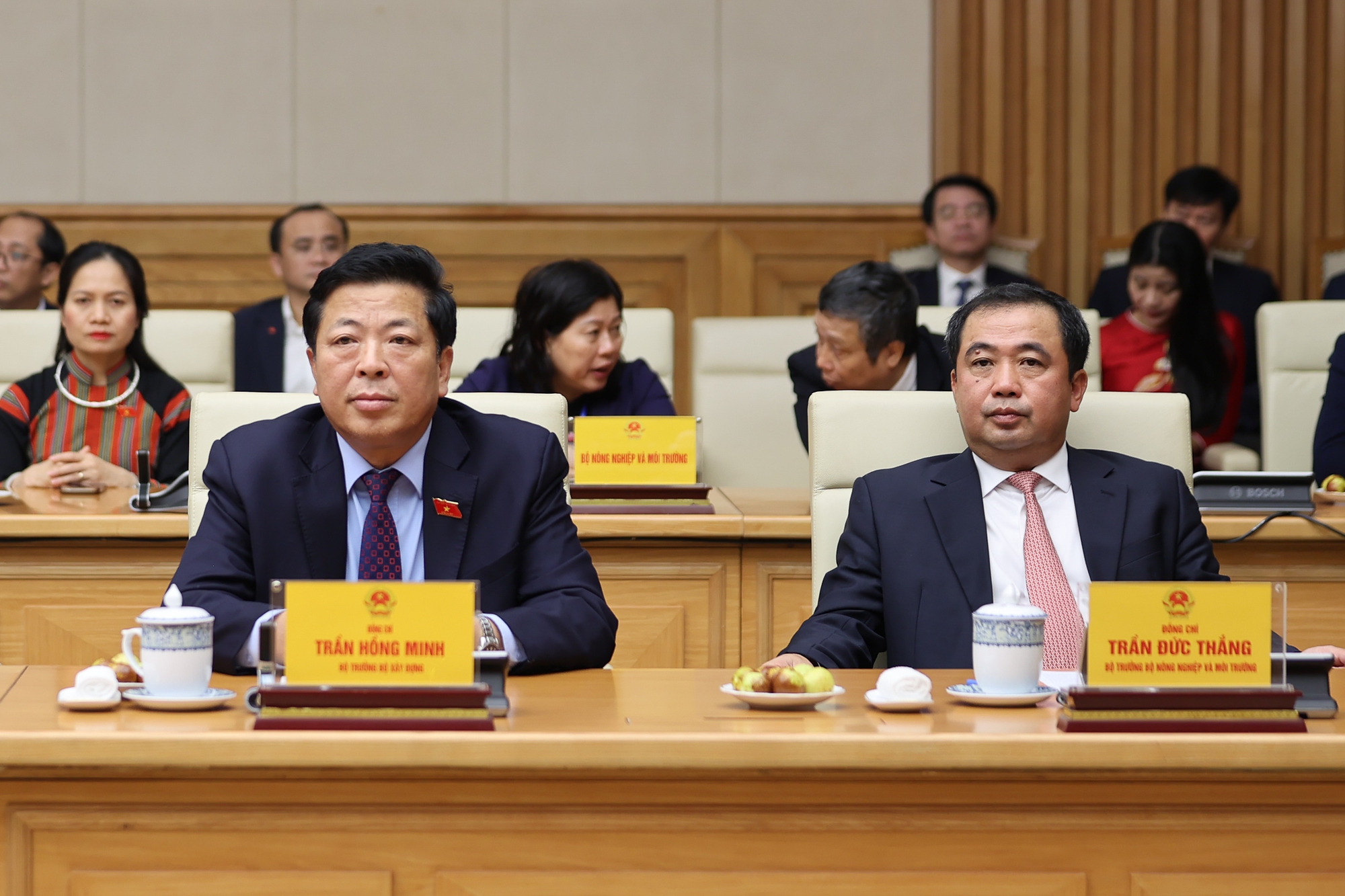 Thủ tướng Phạm Minh Chính trao quyết định bổ nhiệm và giao nhiệm vụ cho 2 Phó Thủ tướng, 3 Bộ trưởng