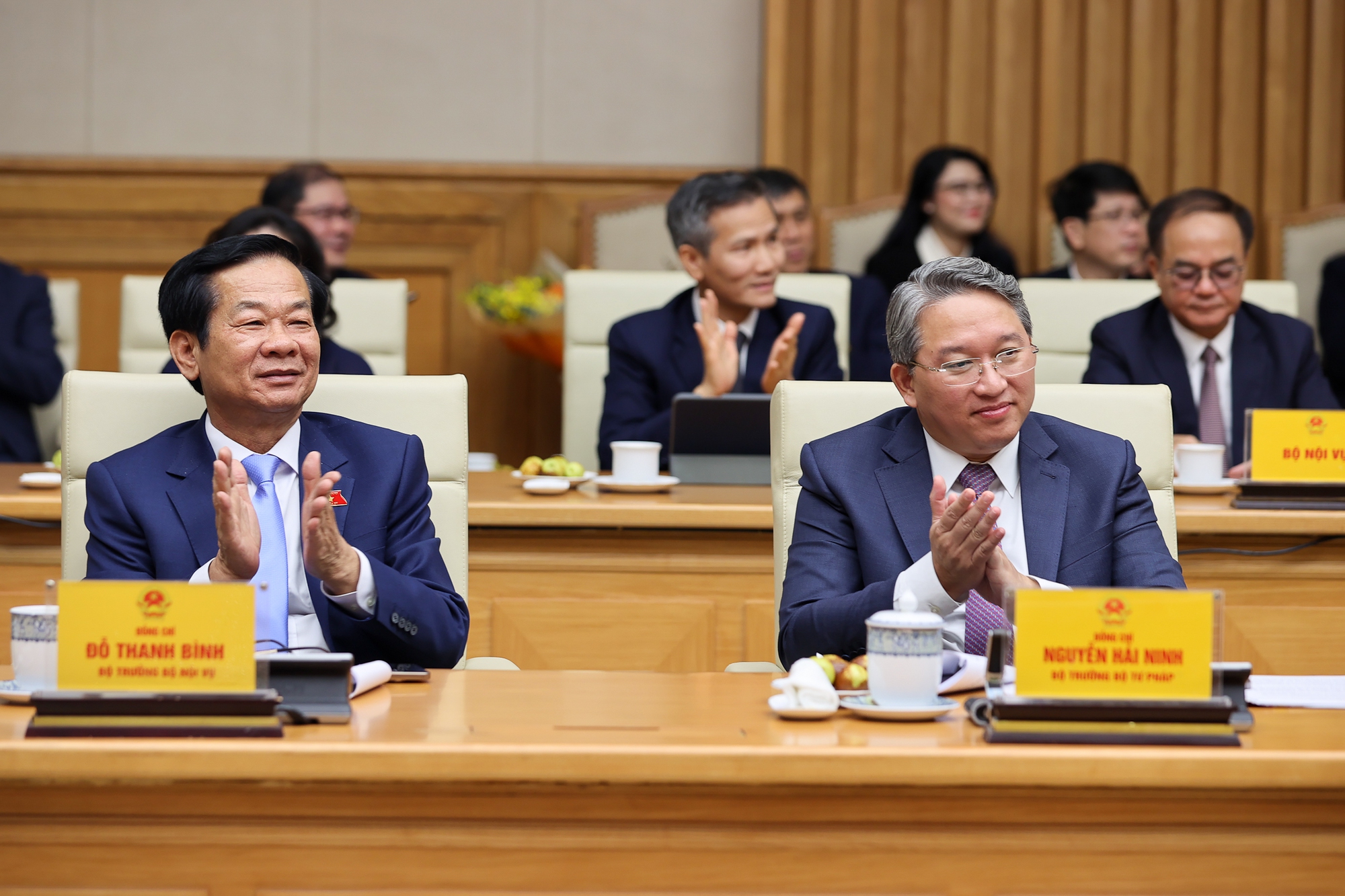 Thủ tướng Phạm Minh Chính trao quyết định bổ nhiệm và giao nhiệm vụ cho 2 Phó Thủ tướng, 3 Bộ trưởng