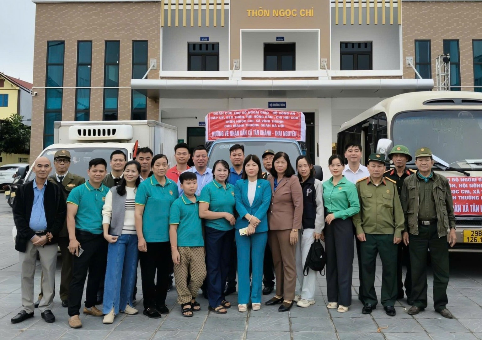 Thôn Ngọc Chi hướng về Thái Nguyên – San sẻ yêu thương, cùng nhau vượt lũ