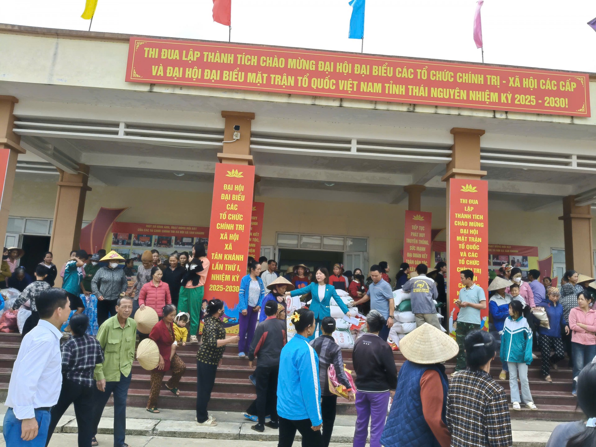 Thôn Ngọc Chi hướng về Thái Nguyên – San sẻ yêu thương, cùng nhau vượt lũ