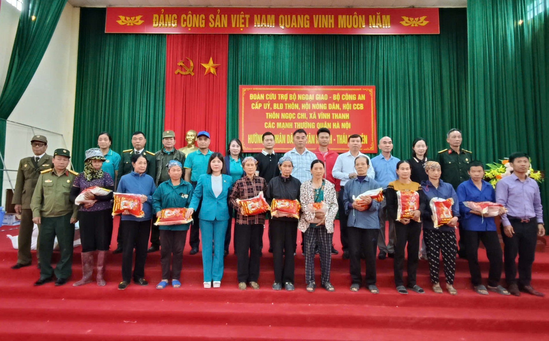 Thôn Ngọc Chi hướng về Thái Nguyên – San sẻ yêu thương, cùng nhau vượt lũ