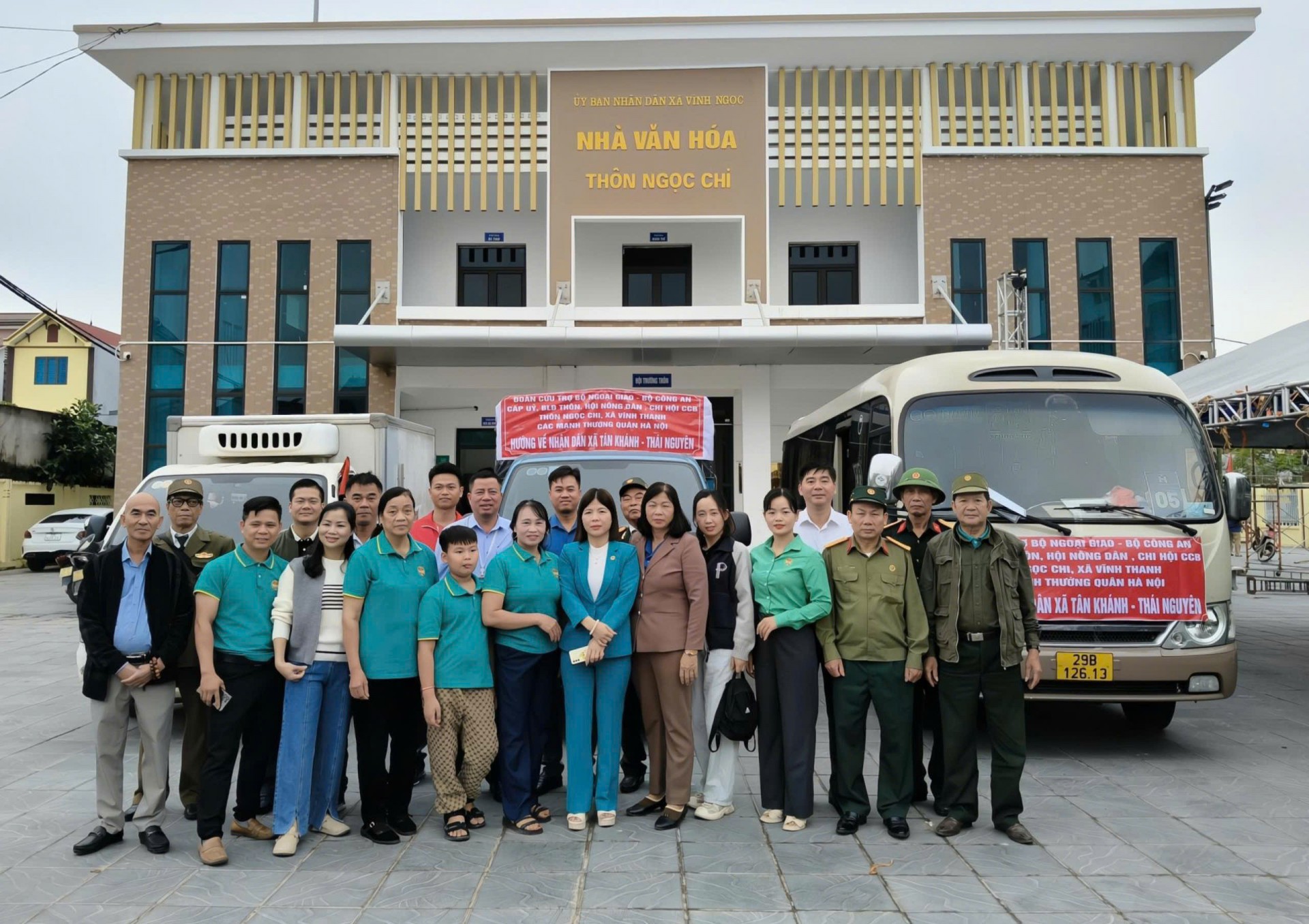 Thôn Ngọc Chi hướng về Thái Nguyên – San sẻ yêu thương, cùng nhau vượt lũ