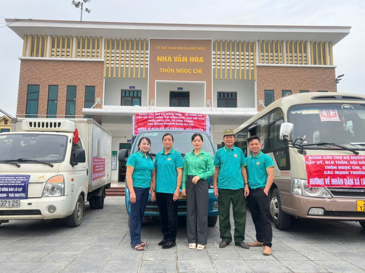 Thôn Ngọc Chi hướng về Thái Nguyên – San sẻ yêu thương, cùng nhau vượt lũ