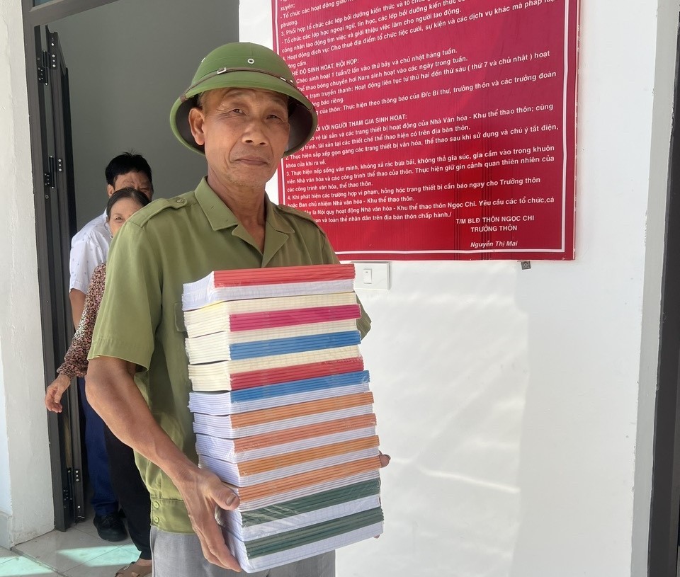 Thôn Ngọc Chi hướng về Thái Nguyên – San sẻ yêu thương, cùng nhau vượt lũ