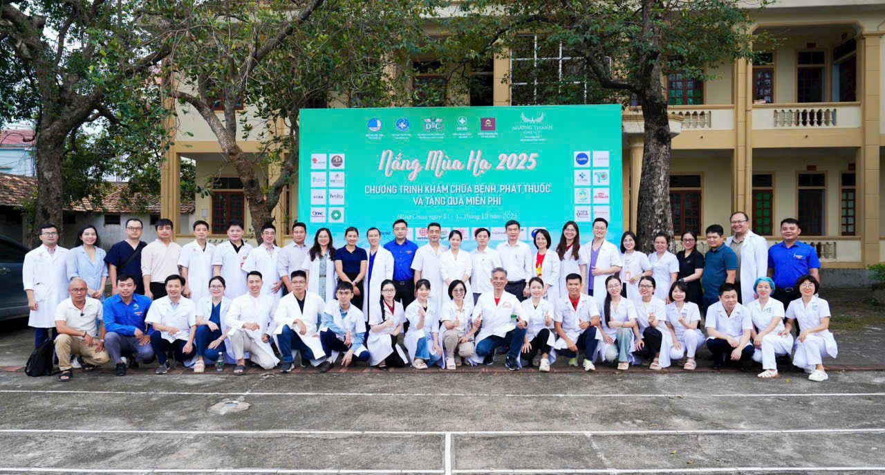 “Nắng Mùa Hạ 2025”: Khi trái tim người thầy thuốc tỏa sáng nơi miền quê xứ Nghệ