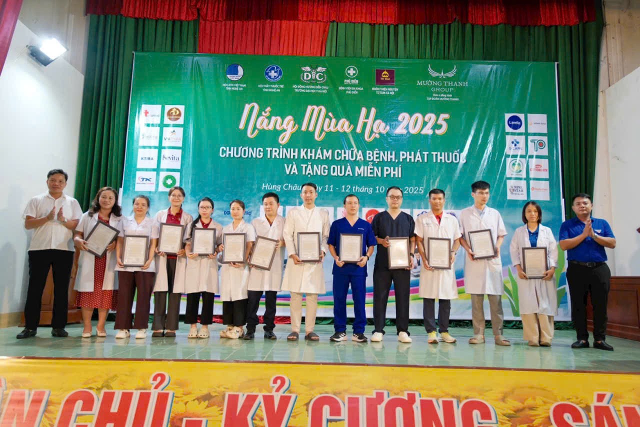 “Nắng Mùa Hạ 2025”: Khi trái tim người thầy thuốc tỏa sáng nơi miền quê xứ Nghệ