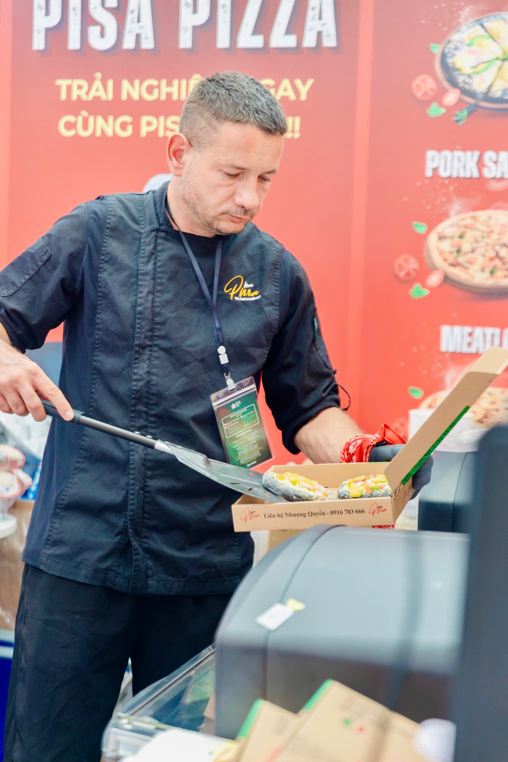 Pisa Pizza – Thương hiệu Việt Nam đại diện nghệ thuật ẩm thực pizza tại hội chợ mùa thu 2025