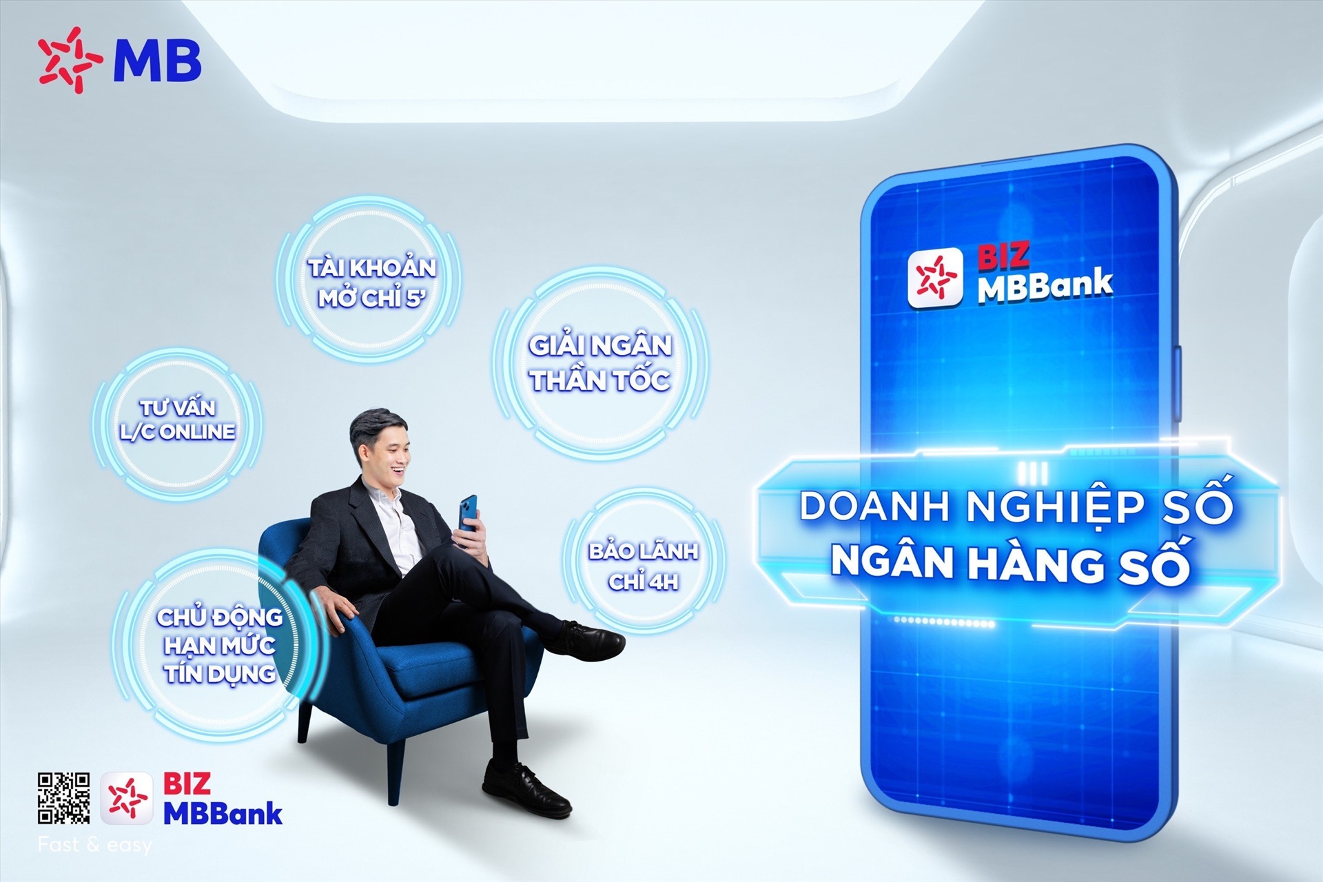 Miễn phí chuyển tiền quốc tế online trên BIZ MBBank