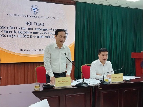 Trí thức Khoa học và Công nghệ :  40 năm đổi mới cùng đất nước