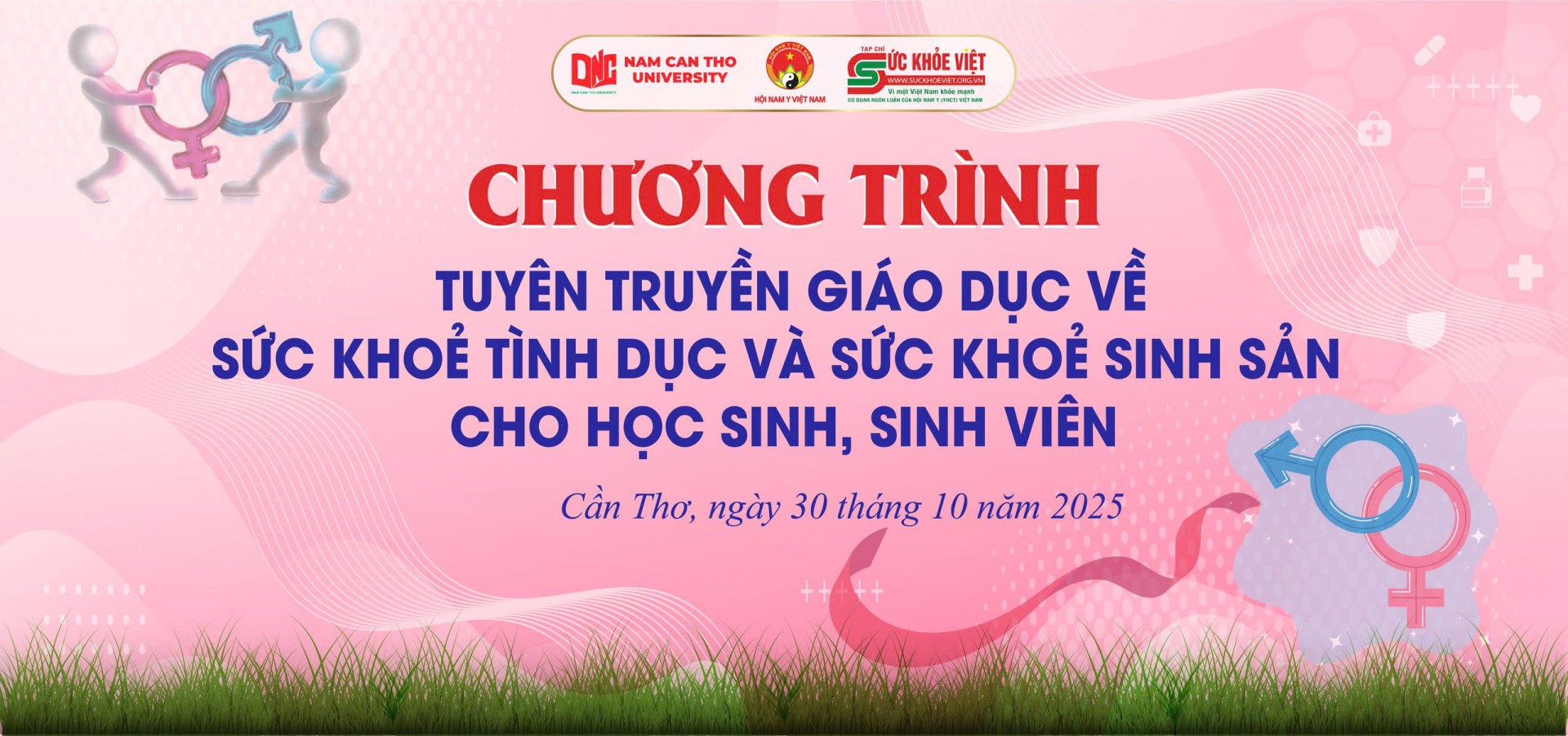 Chung tay nâng cao nhận thức cho giới trẻ: Sắp diễn ra chương trình tuyên truyền sức khỏe sinh sản và tình dục tại Đại học Nam Cần Thơ