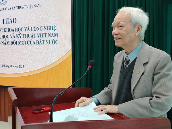 Phát huy trí thức khoa họa và công nghệ Việt: 40 năm đồng hành cùng công cuộc đổi mới và phát triển đất nước