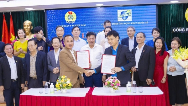 Smart A ký kết hợp tác với Công đoàn Y tế Việt Nam, đồng hành cùng “Blouse trắng”