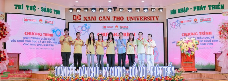 Chương trình tuyên truyền giáo dục sức khỏe sinh sản và tình dục cho học sinh, sinh viên tại Đại học Nam Cần Thơ