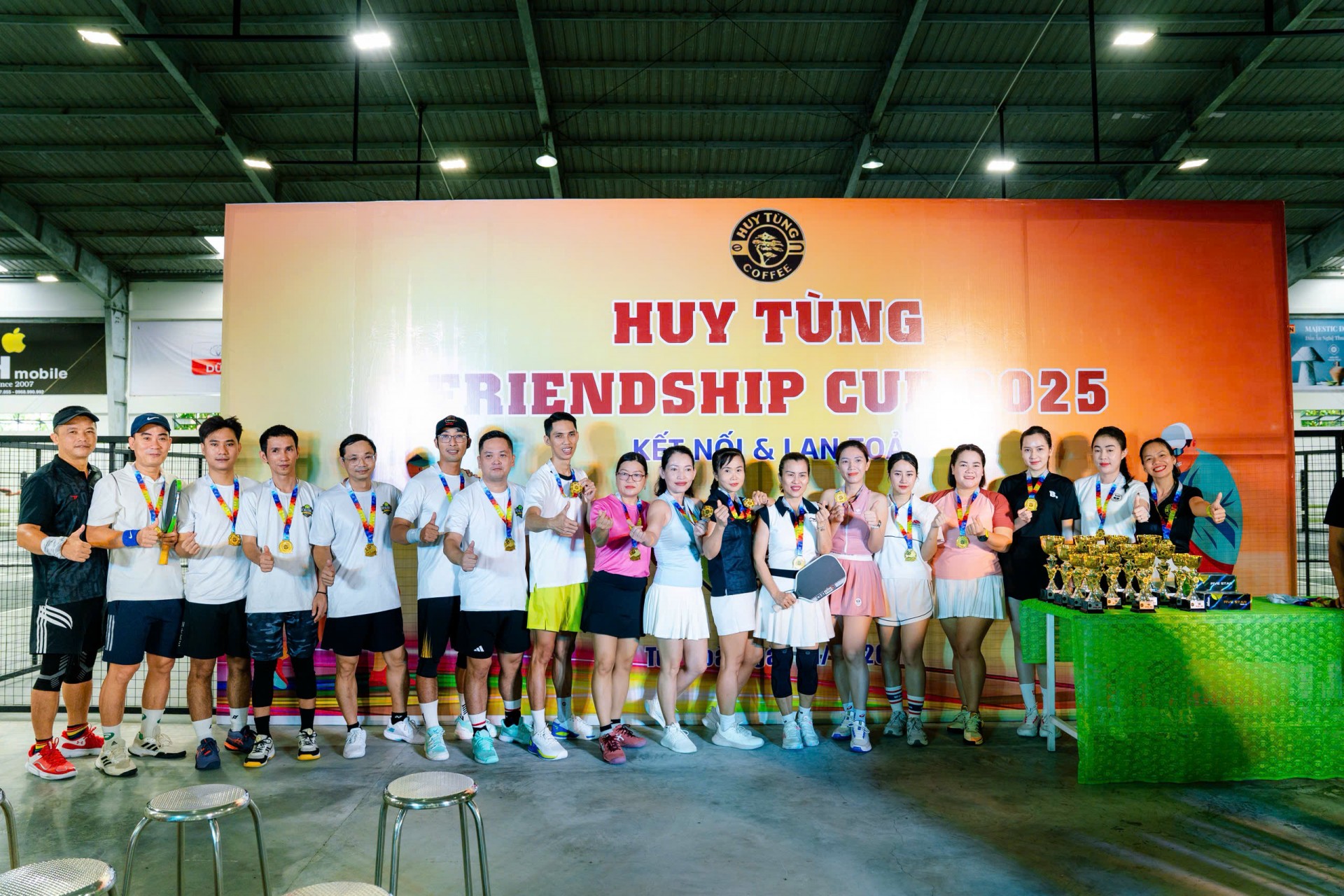 Đắk Lắk: Huy Tùng Friendship Cup 2025 - Lan tỏa đam mê Pickleball, kết nối những trái tim yêu thể thao