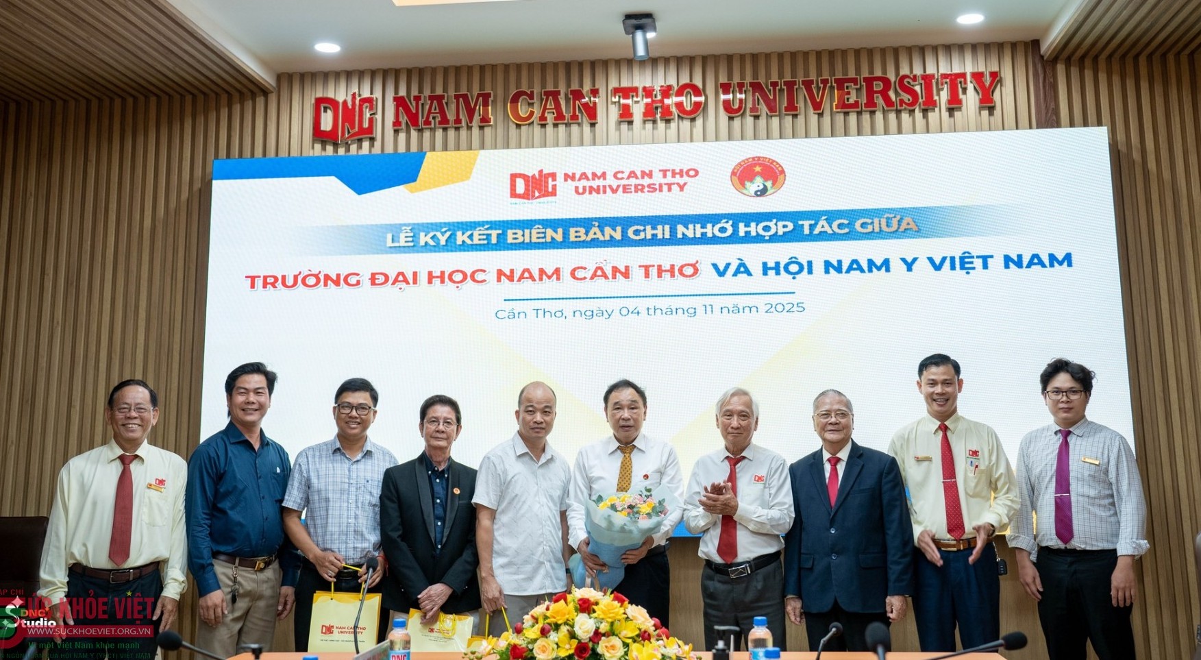Trường Đại học Nam Cần Thơ ký kết hợp tác với Hội Nam Y Việt Nam: Bước tiến mới trong đào tạo và phát triển y học cổ truyền