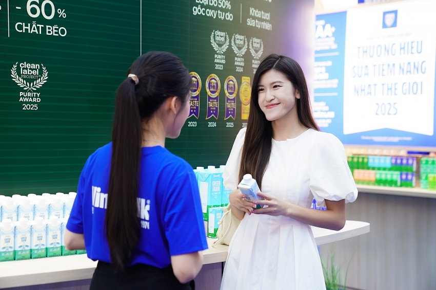 Vinamilk gia nhập nhóm 5% thương hiệu mạnh nhất toàn cầu