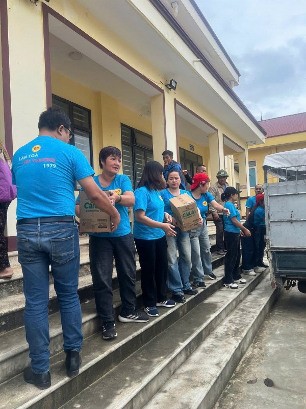 Lan tỏa yêu thương sau lũ – Hành trình sẻ chia của Hội Thiện Nguyện 1979 Việt Nam tại xã Văn Lăng, Thái Nguyên